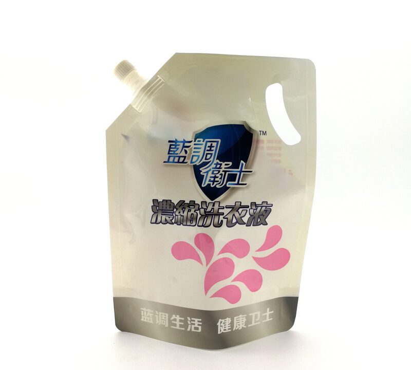 Liquid detergent packaging