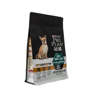 Dog food package