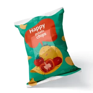 Potato chips packaging bag
